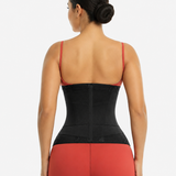 Double Compression Zipper Waist Trainer Corset Girdle