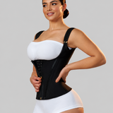 Waist Trainer for Women Body Shaper Corset Vest Tank Top with Steel Bones