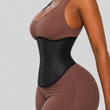 Waist Trainer Faux Leather Slimming Belt