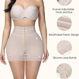 Sorelyne® Double Compression High Waisted BBL Shorts With Mid-section Tummy Control Panties