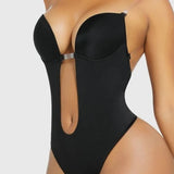 Shapewear Women Plus Size Backless Shapewear Integrated Bra Body Shaper Seamless Open Crotch Shapewear