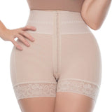Sorelyne® Double Compression High Waisted BBL Shorts With Mid-section Tummy Control Panties