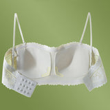 Women's Strapless Lace Non-slip Seamless Wireless Tube Top Bra