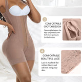 Sorelyne® High Compression Open Bust Shapewear With Hook Shaper Slimming Bodysuit  Tummy Control Girdles