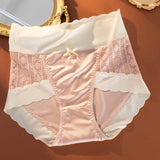 Ice Silk Light Luxury Comfort Seamless High Waist Underwear