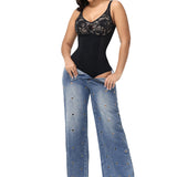 Sorelyne® Sexy V Neck Lace Briefs Shapewear Bodysuit (Pre-Sale)