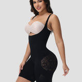 Sorelyne® Open Chest Butt Rose Hollow Bodysuit Shapewear (Pre-Sale)