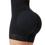Sorelyne® Mid Waist Tummy Control Front Zipper High Compression Butt Lifter Shaper Girdles Shorts