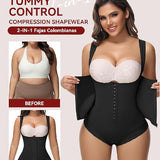 Sorelyne® Girdles Colombianas Tummy Control Waist Trainer Open Bust Girdle Shapewear