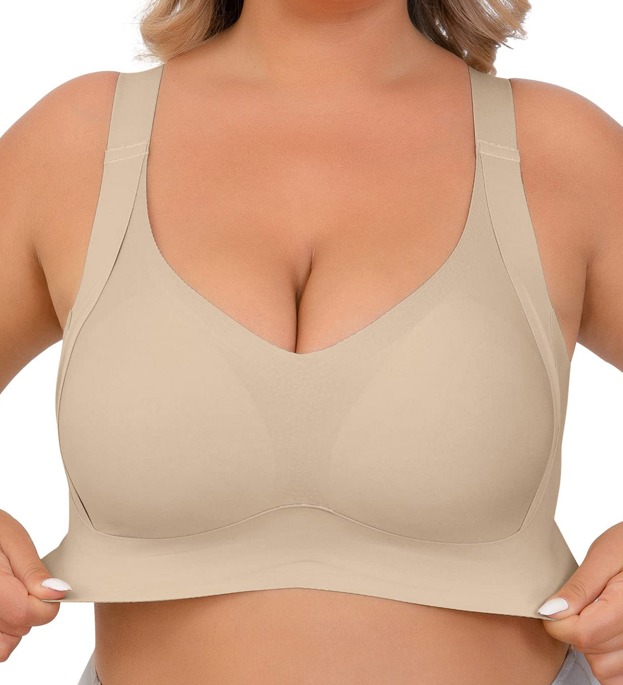 Daily Comfort Wireless Shaper Bra Smooth Full Coverage Support Bra