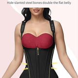 Waist Trainer for Women Body Shaper Corset Vest Tank Top with Steel Bones