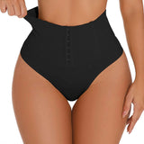 High Waist Seamless Single Breasted Shaping Thong Tummy Control Shapewear Panties