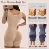Sorelyne® High Compression Open Bust Shapewear With Hook Shaper Slimming Bodysuit  Tummy Control Girdles