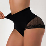 Women's Seamless Mesh Tummy Control Breathable Shapewear Briefs Panties