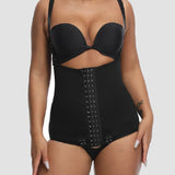 Women's Tummy Control Adjustable Buckle Front Open Bust Shapewear