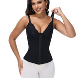 Sorelyne® Sexy V Neck Lace Shapewear Vest Waist Trainer Corset