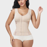 Double Compression Girdle Vest Tummy Control Bust Support Waist Trainer