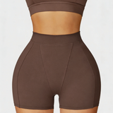 Core High-Waist Casual Style Hot Shorts Belly Wrap Tight Slim Outdoor Running Fitness Yoga Shorts