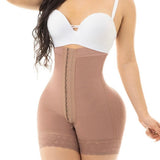 Sorelyne® Detachable Strap High Rise Butt Enhancing Hook and Eye Body Shaper Shorts