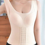 Comfort Double Compression Corset with Seamless Tummy Control and Back Support