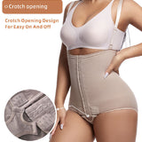 Women's Tummy Control Adjustable Buckle Front Open Bust Shapewear