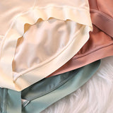 Luxury High Waist Tummy Control Satin Panties