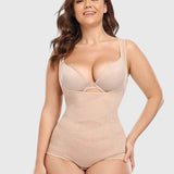 Mesh Seamless Waist Slimmer Corset Butt Shaping Shapewear Bodysuit