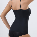 Women's Seamless Tummy Control Shapewear Tank Tops Low Back Compression Vest