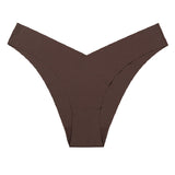 Sexy Ice Silk Low-Rise Panties Seamless Multicolor Briefs Lingerie