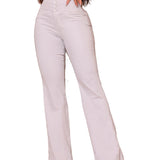 Sorelyne® High Rise Skinny Flared Jeans With Elastic Waistband