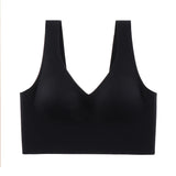 Women's Food Grade-Silicone Deep Cup Seamless Full Coverage Comfort Bras