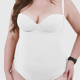 Sorelyne® Sexy Back Lace-up Thong Seamless Skinny Bodysuit