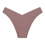 Sexy Ice Silk Low-Rise Panties Seamless Multicolor Briefs Lingerie