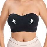 Women Strapless Push up Bra without Steel Ring Seamless tube top