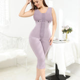 Sorelyne® Purple Women's Full Body Shaper Long Trousers High Compression Shapewear
