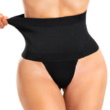 Women's Waist Cincher Shaper Thong Tummy Control High Waist Slimmer Shapewear Panty