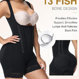 Sorelyne® High compression Front Zipper Mid Thigh Shapewear