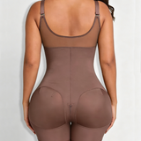 Zipper Tummy Control & Butt Lifter Shapewear Bodysuit