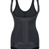 Women's Waist Trainer Bodysuit Tummy Control Slim Cincher Open Bust Shapewear