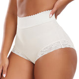 Women's Triangle Mid Waist Hip Lifting Tummy Control Shapewear Shorts