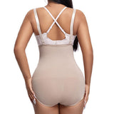 Women's Tummy Control Adjustable Buckle Front Open Bust Shapewear