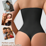 Women's Strapless Tummy Control One Piece Seamless Thong Shapewear Bodysuits