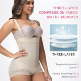 Sorelyne® Girdles Colombianas Tummy Control Zipper Open Bust Compression Garment Shapewear