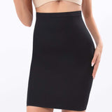 Toning Abdomen Breathable Seamless Body Lift Hip Bodycon Mini Skirt