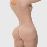 Sorelyne® Full Body Shaper Shapewear Girdle Colombianas Full Bust Long Sleeves Strong Compression