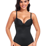 Sorelyne® Women's Smooth Push Up Tummy Control Thong Sleeveless Bodysuit Shapewear