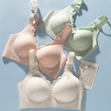 Women's Seamless Wireless Anti-sagging Minimizer Thin Adjustment Bra