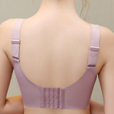 Push up Wireless lace Minimizer bra