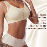 Women Front Closure With Adjustable Shoulder Straps Shaping Bras