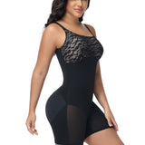 Sorelyne® Lace Patchwork Shapewear With Movable Straps